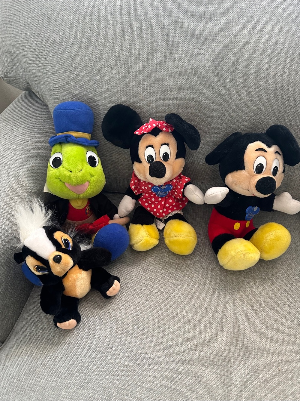 Four Disneyland Plush Toys